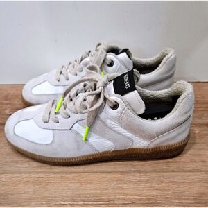 Verbenas Spain White Leather Suede GAT Sneakers Gum Sole Low Top Shoes Euro 39